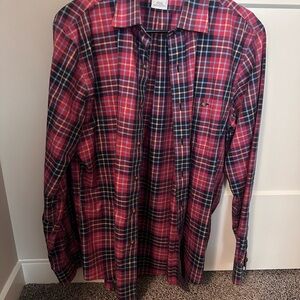 Brooks Brothers Red and Blue Plaid Shirt